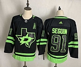 Dallas Stars 91 Tyler Seguin Black Adidas 2020-21 Alternate Player Jersey,baseball caps,new era cap wholesale,wholesale hats